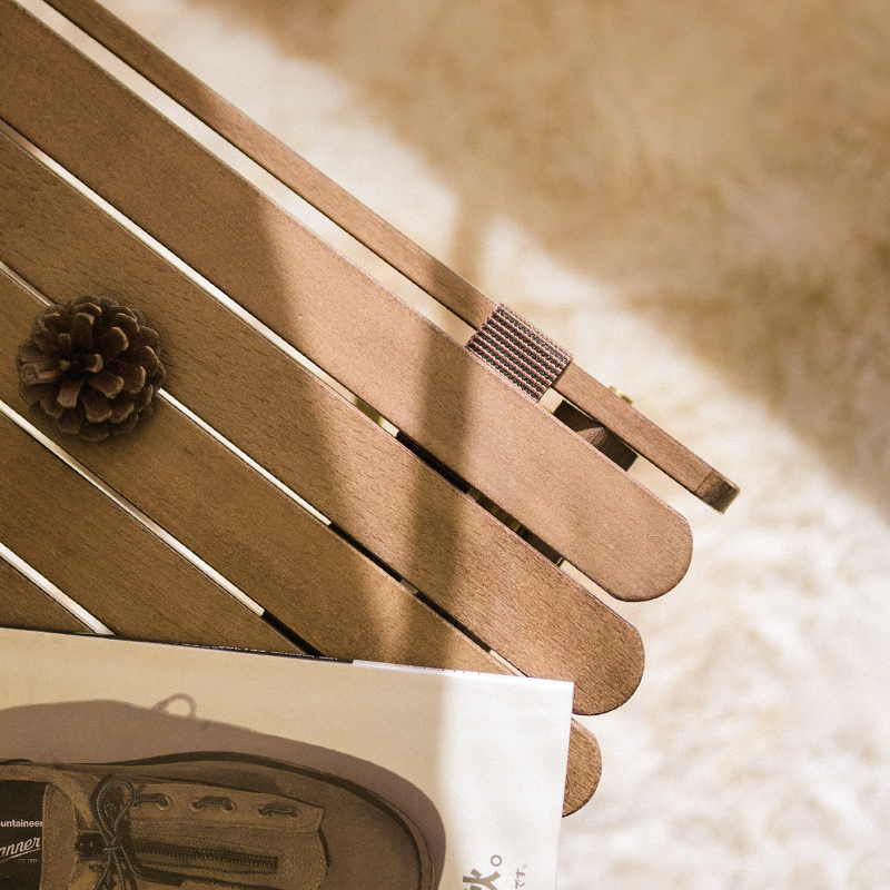 Naturehike rolovací dřevěný stolek - osmiúhelník